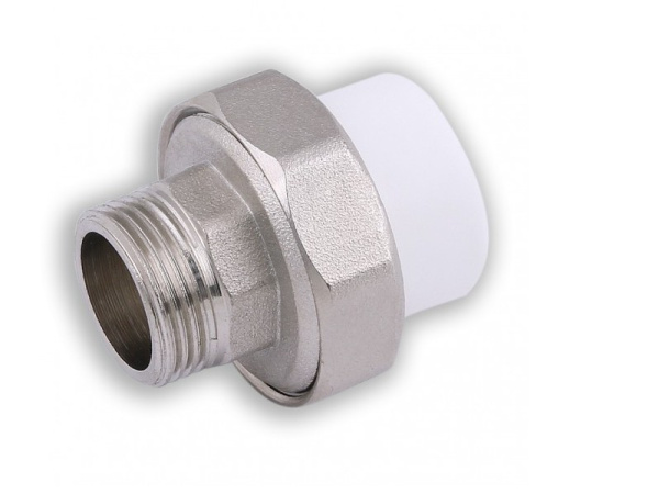 Муфта комб.разъем. с наруж.резьбой 25"х3/4