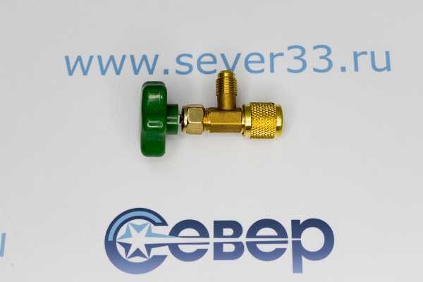 Вентиль проколка для труб CT-341 от 3_16 до 3_8 штуцер SAE 1_4_1