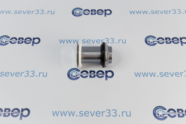 Выпуск для раковины1-14, 80мм,IDC, без перелива, Хром_1