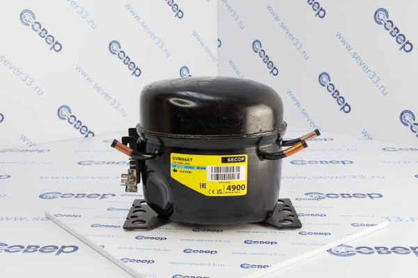 Компрессор Secop GVM66AT (R-134a, LBP Ткип.= -23,3°C Тконд.= 54,4°C) - 183 Вт._1