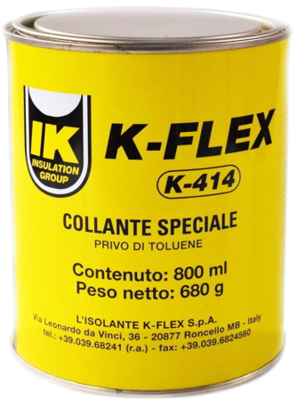 Клей K-Flex К-414 0,8 | Продажа, монтаж и обслуживание холодильного оборудования | Север33