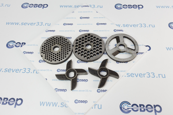 Комплект ножей для мясорубки МИМ-600 без бурта_1