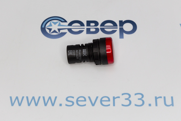 Лампа AD-22DC матрица d22мм красный 240В_1