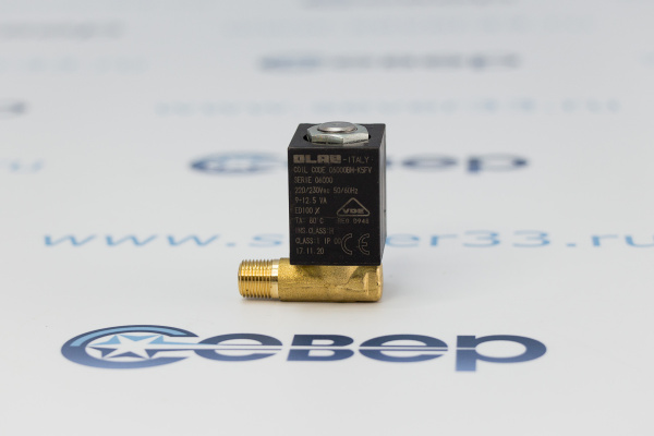 Клапан для кофемашины левый 90 град 1/8", IRN001UN