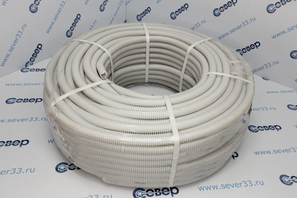 Гофра с протяжкой 20, легкая, мм (бухта 100 м) DKC_1ed