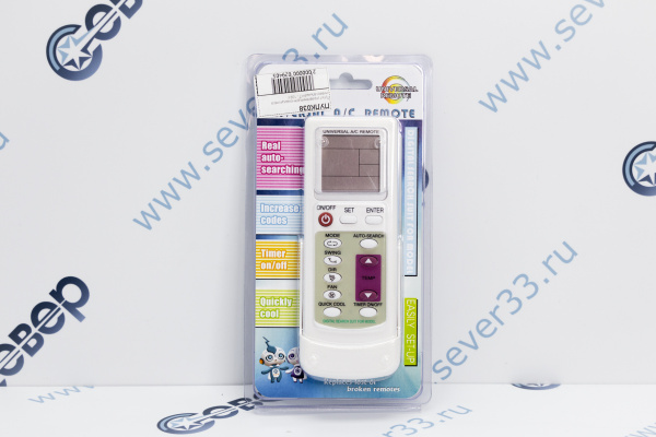 Пульт дистанционного управления универсальный для кондиционеров KT-109 2_1e