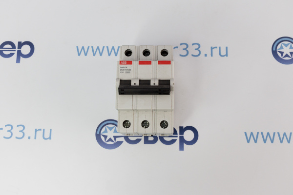 Автомат эл. ABB 3р 32А SH203L 4.5кА 220V_1