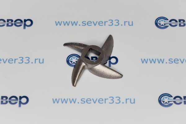 Нож для отечественных мясорубок (Помощница, Аксион, Бриз, Ротеп и др.) MRZ004_1