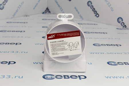 511СК10КП, Соединитель угловой 90°, плоского воздуховода с круглым пластик, 55х110/D100				 | Продажа, монтаж и обслуживание холодильного оборудования | Север33