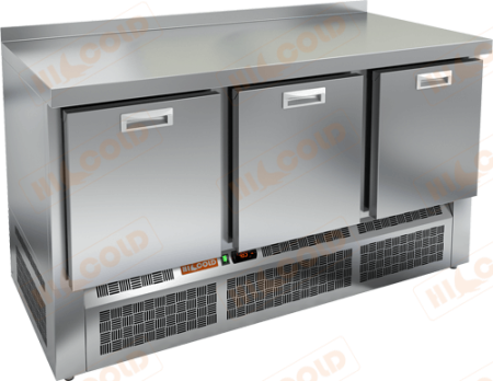 Холодильный стол HICOLD SNE 111/BT BOX, нижн, 3 двери (-18...-10°С) | Продажа, монтаж и обслуживание холодильного оборудования | Север33