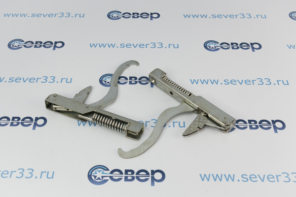 Комплект шарниров дверки духовки GEFEST мод. 1100, 3100, 3200, 1140, 2140 (старого образца)_1