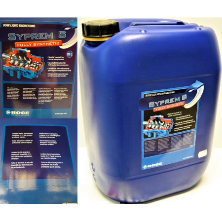 Масло компрессорное BOGE SYPREM S (20л) | Продажа, монтаж и обслуживание холодильного оборудования | Север33