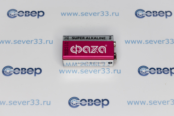Элемент питания Фaza 6LR61 Super Alkaline BL-1_1