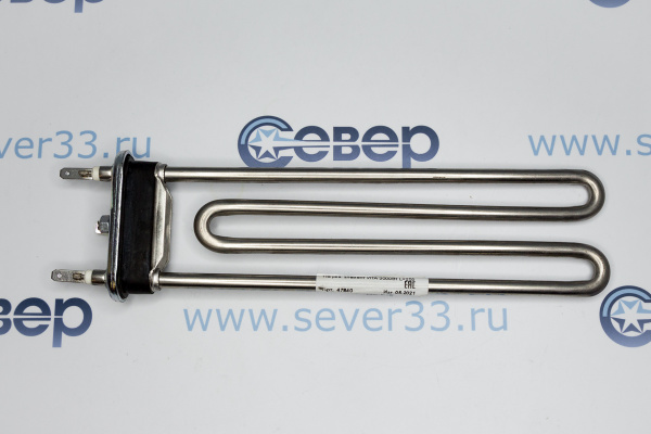 ТЭН ИТА 3000W (с отвер.L=255,R=12,M175)_3e