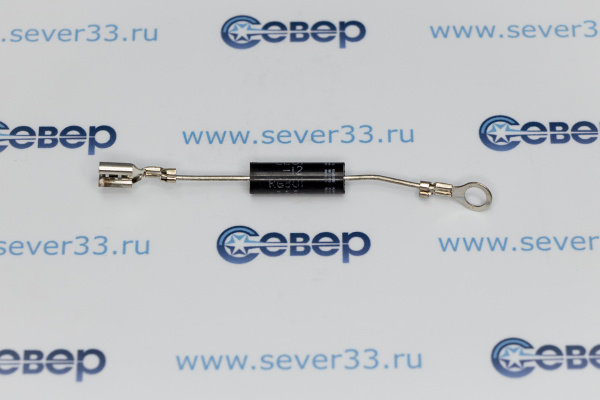 Высоковольтный диод 12KV HVM12 одиночный, кругл.  MCW422UN_2e