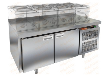 Стол морозильный под тепловое оборудование HICOLD SN 11/BT LT (-18...-10 °С) | Продажа, монтаж и обслуживание холодильного оборудования | Север33