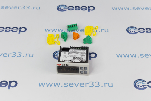 Контроллер IR33 UNIV 2NTCPTCPT1000, 2DO, BUZ, IR, 12-24VAC 12-30VDC_1