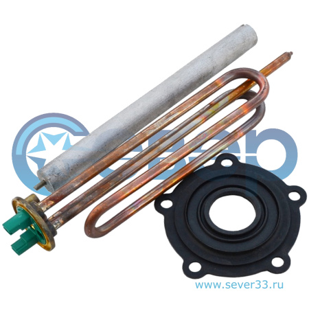 Тэны Аристон (Тип RCF) КОМПЛЕКТ 2 kWatt Universal изогнутый, пятиболтовый фланец D48 мм, M6 | Продажа, монтаж и обслуживание холодильного оборудования | Север33