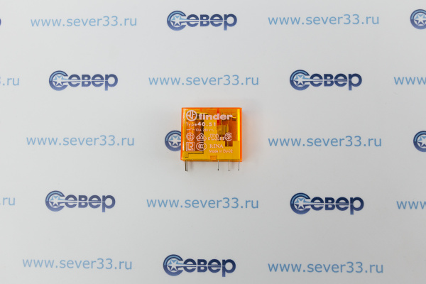 Реле миниатюрное PCB выводы с шагом 5мм 1 гр конт 10А кат. 220В АС_1