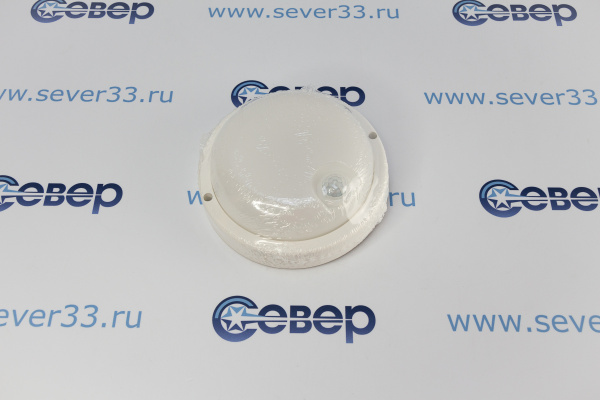 Светильник светодиодный герметичный КРУГ 15Вт 6500К 1350Лм с инфракрасным датчиком IP65 _1
