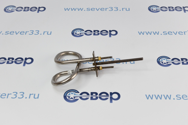 ТЭН для самовара 1,0 кВт с фланцем и штырем (вертикальный)_1