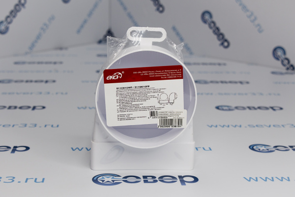 511СК10ФП, Соединитель угловой 90° пластик, плоского воздуховода с фланцевыми воздухораспределителям_1