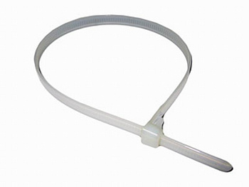 Хомут-стяжка Р-Д 200х3мм (100штук) белая