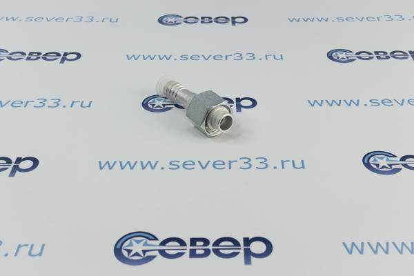 Фитинг алюминиевый 16мм 34” №12х180˚ O-RING 1 116”-14UNF_1