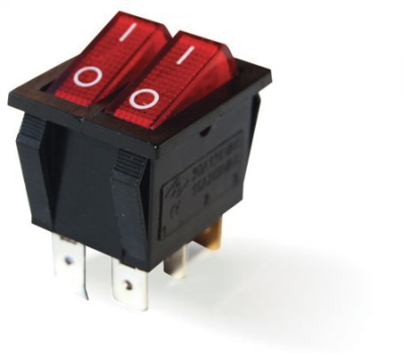 Выключатель двойной (6-и контакт.) | Продажа, монтаж и обслуживание холодильного оборудования | Север33