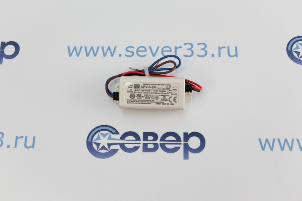 Драйвер  LED APV-8-24 MEAN WELL_1