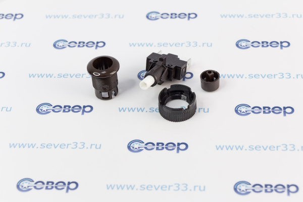 Кнопка розжига GEFEST ПКН-508.2-444 круглая (коричневая)_1