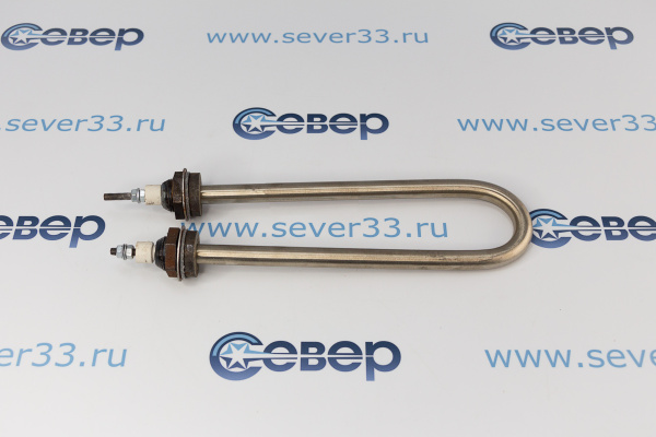 ТЭН U-образный 1,5квт  нерж. 02.150 (тип30A6,61,5 P 220 Ф2)_1
