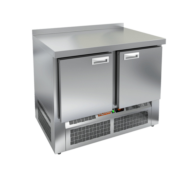 Морозильный стол HICOLD SNE/11 BT W, нижн, 2 двери (-18°С)