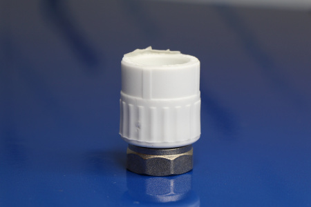 Муфта с накид.гайкой 25х3/4 белая | Продажа, монтаж и обслуживание холодильного оборудования | Север33