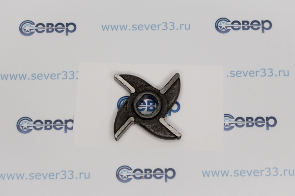 Нож двухсторонний 822-2 22.00.05 с буртом_1e