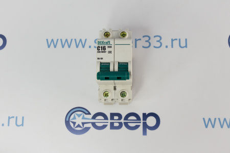 Выключатель автоматический двухполюсный 16А С ВА-101 4.5кА | Продажа, монтаж и обслуживание холодильного оборудования | Север33