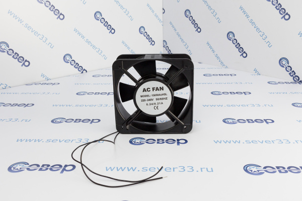 Вентилятор плоский (квадратный) 150х150х50_1