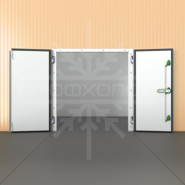 Распашные двустворчатые двери РДД (2)