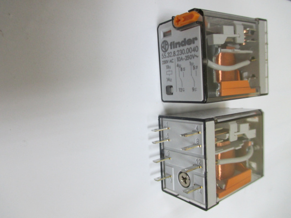 Реле 55,32 2пол., 10а