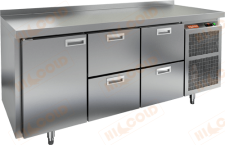 Холодильный стол HICOLD BN 122/BT, бок, 4 ящика, 1 дверь (-18...-10°С) | Продажа, монтаж и обслуживание холодильного оборудования | Север33