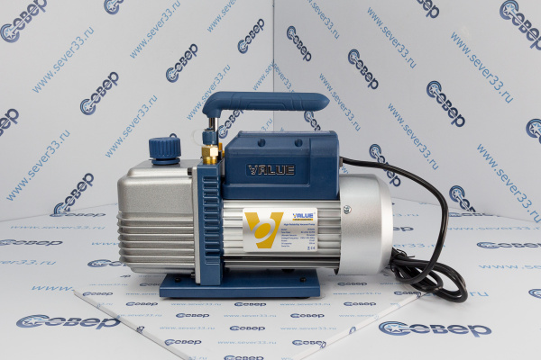 Вакуумный насос  Value VE225N 70лмин, 8.5кг (двухступ.)_1