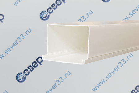 Кабель канал ПВХ 80x60 (2м) двойной замок | Продажа, монтаж и обслуживание холодильного оборудования | Север33