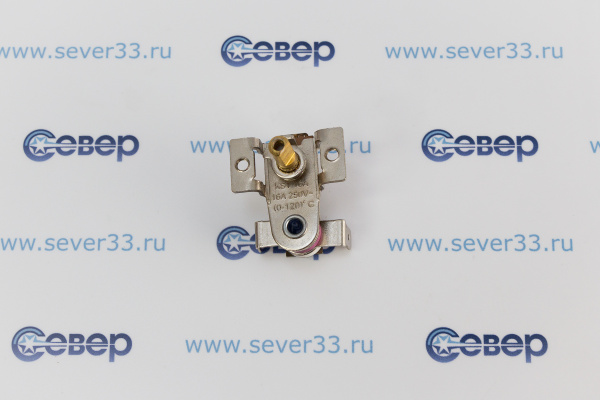 Термостат KST 16A, 120°С, биметаллический, регулируемый_1