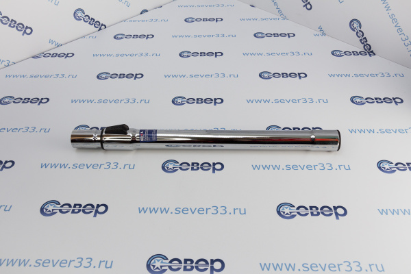 Труба телескопическая (475-775 мм) для пылесоса D 35 мм (хром)_1