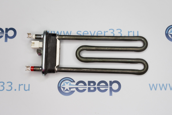 Тэн 1600w прямой с датч. LG с бурт. TW 175х135 мм_1e