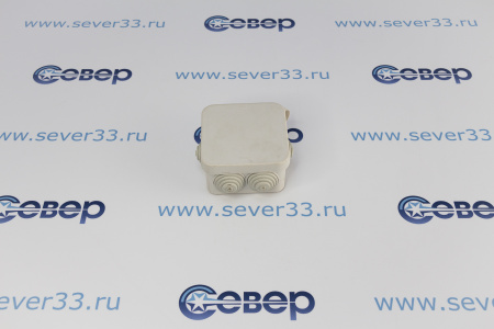 Коробка распределительная 70х70х40 IP55 белая RUVinil  | Продажа, монтаж и обслуживание холодильного оборудования | Север33