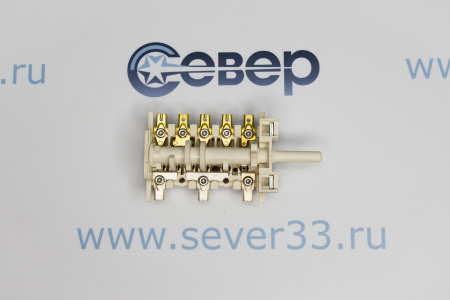 Переключатель мощности "GEFEST" мод. 6140, 5110, 5140 на конфорки, 7 реж.(DREEFS 5HT/034, 5НТ/032) | Продажа, монтаж и обслуживание холодильного оборудования | Север33