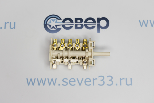 Переключатель мощности GEFEST мод. 6140, 5110, 5140 на конфорки, 7 реж.(DREEFS 5HT034, 5НТ032)_2e