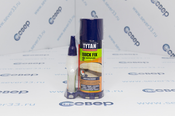 Клей Tytan MDF KIT цианакрилатный двухкомпонентный_1