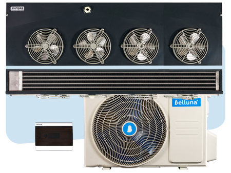 Сплит-система Belluna U207 Black Slim с зимним комплектом (-5...+22°C) On/Off | Продажа, монтаж и обслуживание холодильного оборудования | Север33